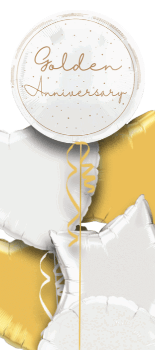 Golden Anniversary Balloon