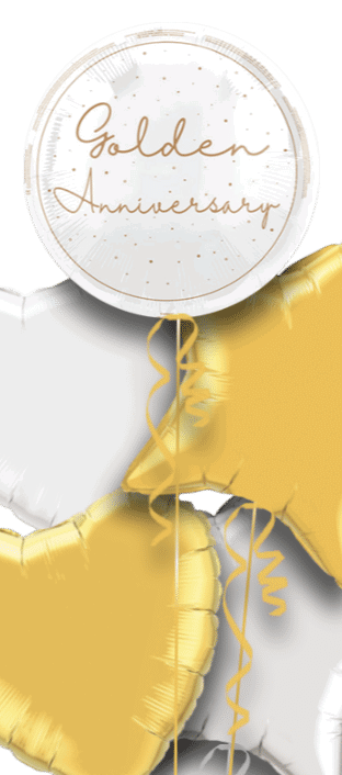 Golden Anniversary Balloon