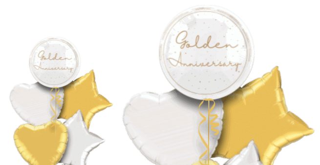 Golden Anniversary Balloon