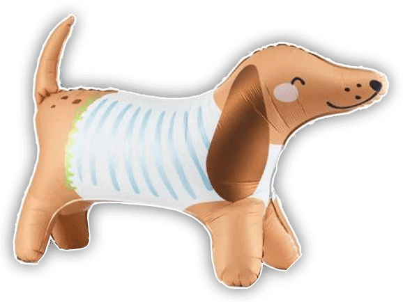 Large Floor Standing Dachshund Balloon
