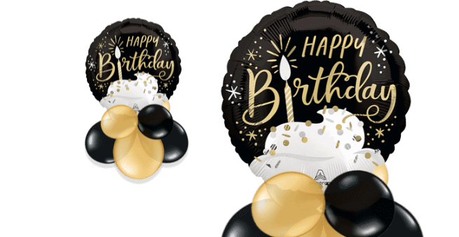 Birthday Candle Sparkle Balloon