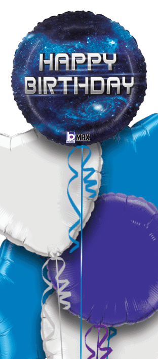Galactic Birthday Balloon