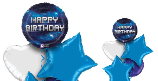 Galactic Birthday Balloon