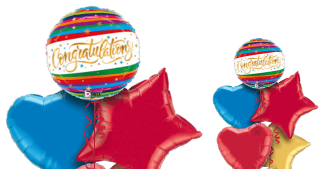 Colourful Congratulations Balloon