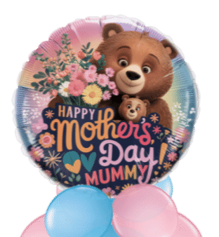 Mothers Day Mummy Bear Balloon