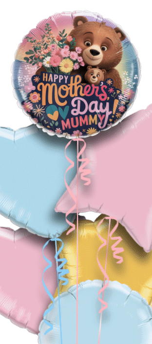 Mothers Day Mummy Bear Balloon