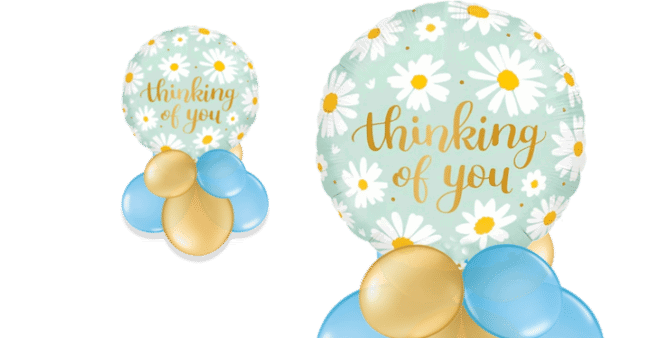 Thinking of You Daisies Balloon