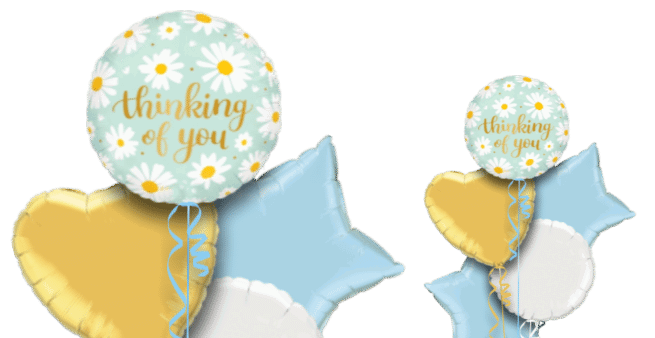 Thinking of You Daisies Balloon
