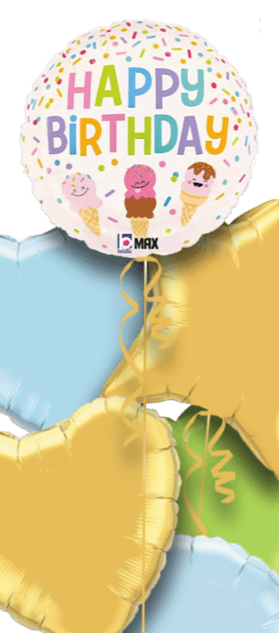 Birthday IceCreams Balloon