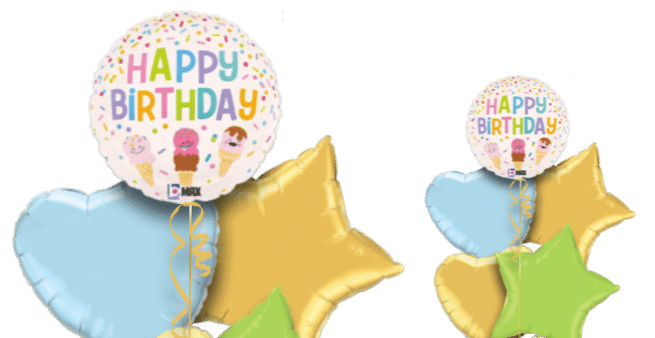 Birthday IceCreams Balloon
