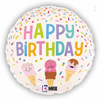Birthday Ice Creams