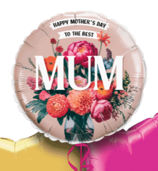 Best Mum Flowers Balloon