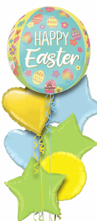Happy Easter Orbz Balloon