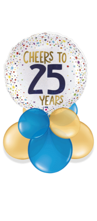 Cheers To 25 Years Balloon
