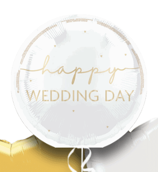 Happy Wedding Day Balloon