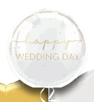 Happy Wedding Day Balloon