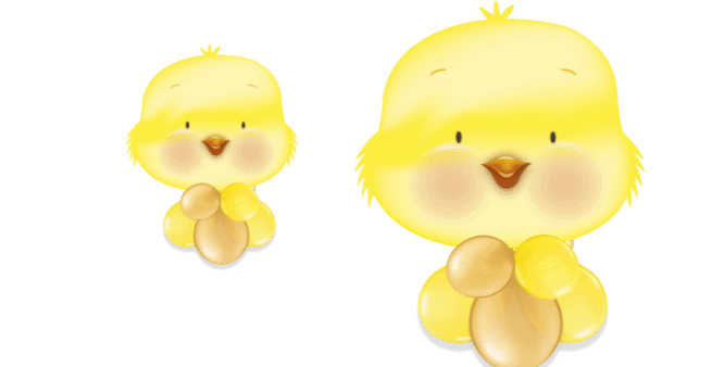 Easter Chick Balloon