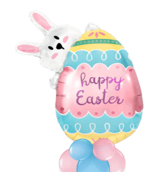 Easter Egg and Bunny Balloon