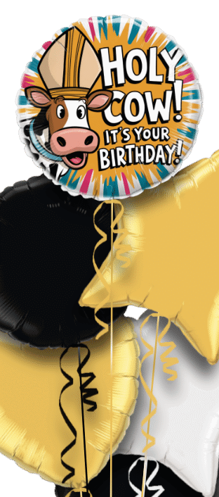 Holy Cow It's Your Birthday Balloon