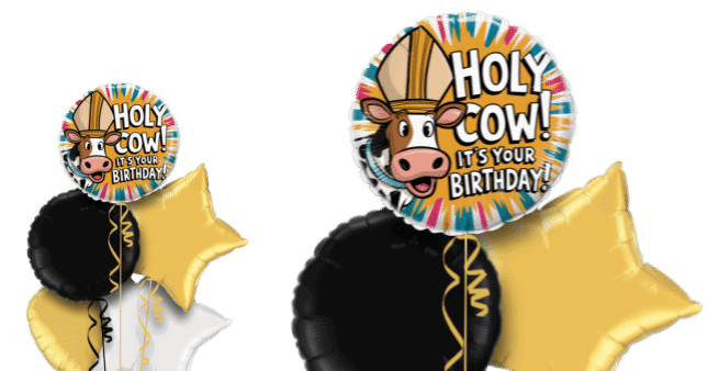 Holy Cow It's Your Birthday Balloon