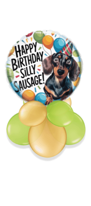 Birthday Silly Sausage Balloon