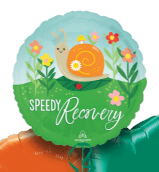 Speedy Recovery Snail Balloon