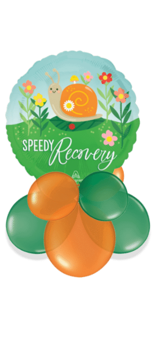 Speedy Recovery Snail Balloon