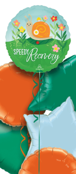 Speedy Recovery Snail Balloon