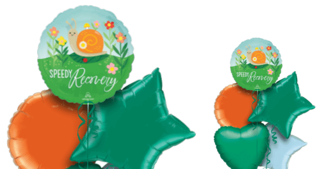 Speedy Recovery Snail Balloon