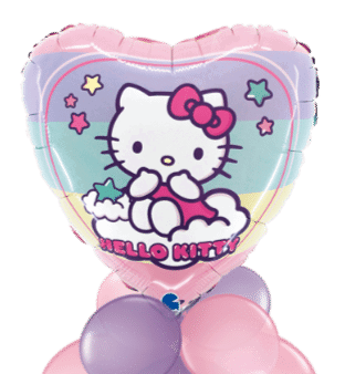 Hello Kitty Heart Balloon