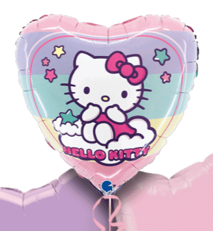 Hello Kitty Heart Balloon