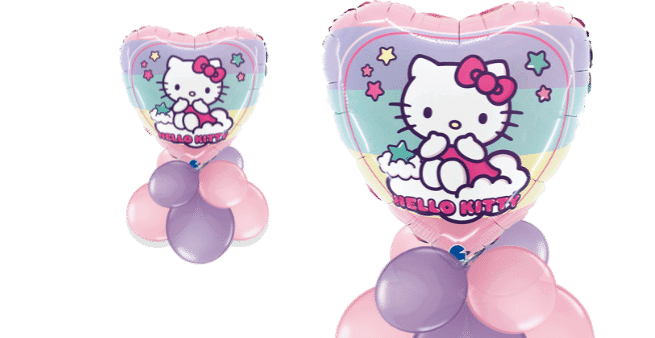 Hello Kitty Heart Balloon