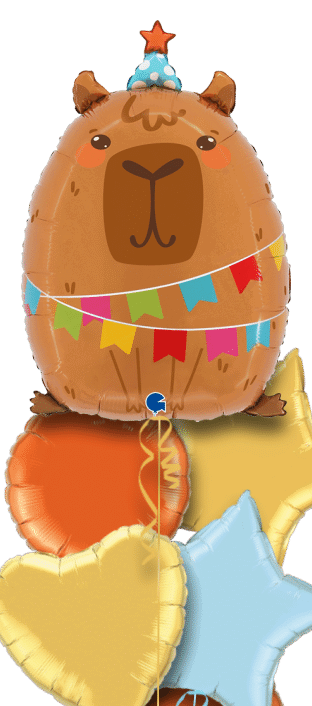 Birthday Capybara Balloon