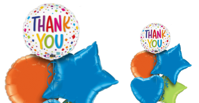 Thank You Rainbow Balloon