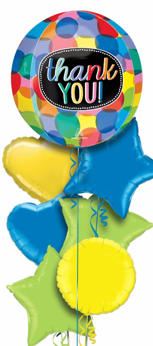 Thank You Orbz Balloon