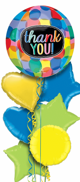 Thank You Orbz Balloon
