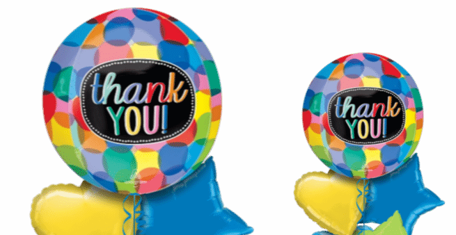 Thank You Orbz Balloon