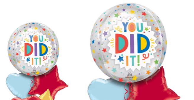 You Did It Orbz Balloon