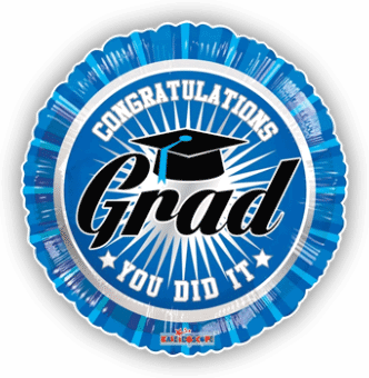 Blue Grad You Did It
