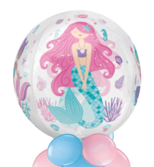 Mermaid Orbz Balloon
