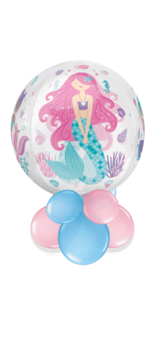 Mermaid Orbz Balloon