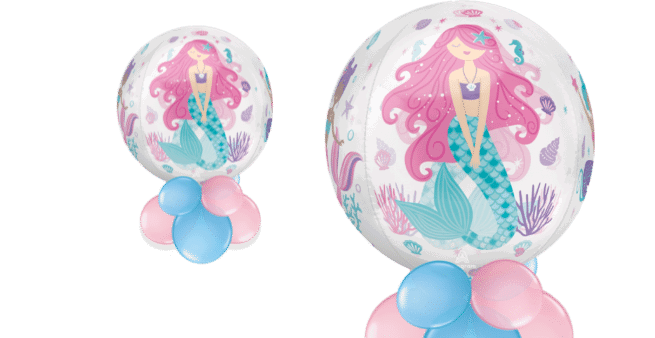Mermaid Orbz Balloon