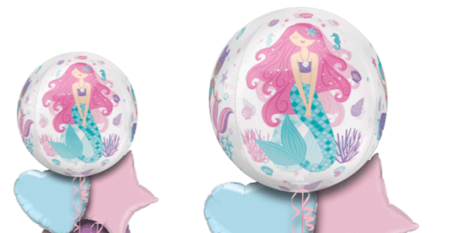 Mermaid Orbz Balloon