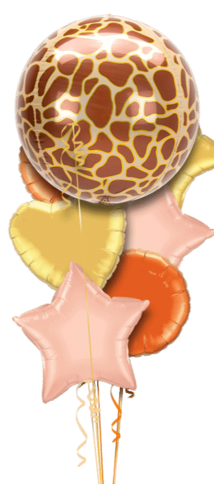 Giraffe Print Orbz Balloon