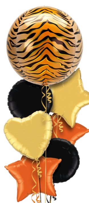 Tiger Print Orbz Balloon