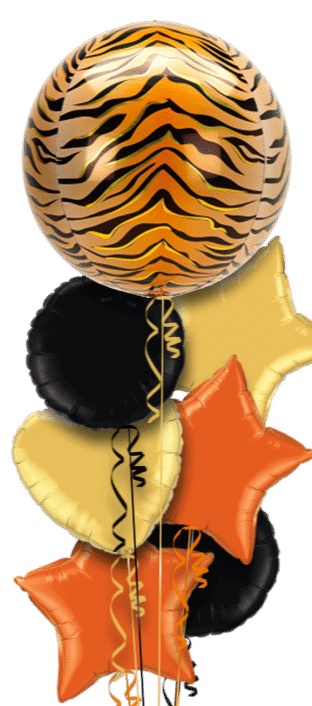 Tiger Print Orbz Balloon