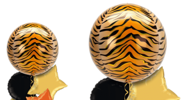 Tiger Print Orbz Balloon