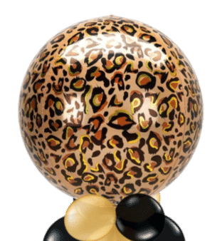 Leopard Print Orbz Balloon