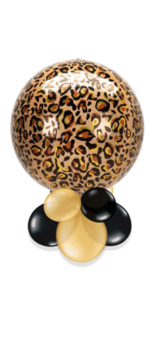 Leopard Print Orbz Balloon
