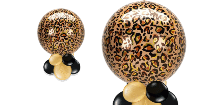 Leopard Print Orbz Balloon
